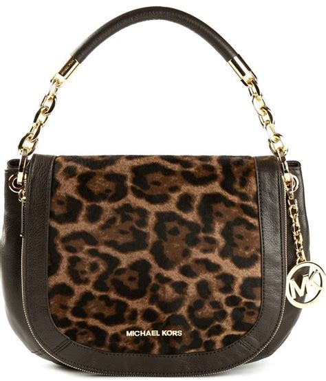 michael kors red leopard purse|Michael Kors leopard crossbody purse.